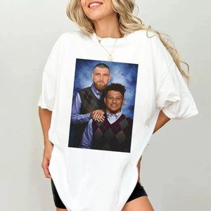 Patrick Mahomes Travis Kelce Step Brothers Football Shirt, Football Fan Gift